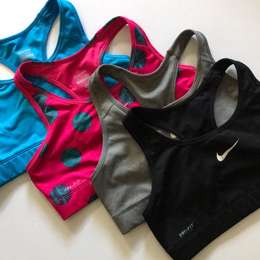Nike PRO Sports Bras x4